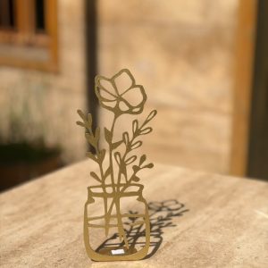 Flower Vase - Gold